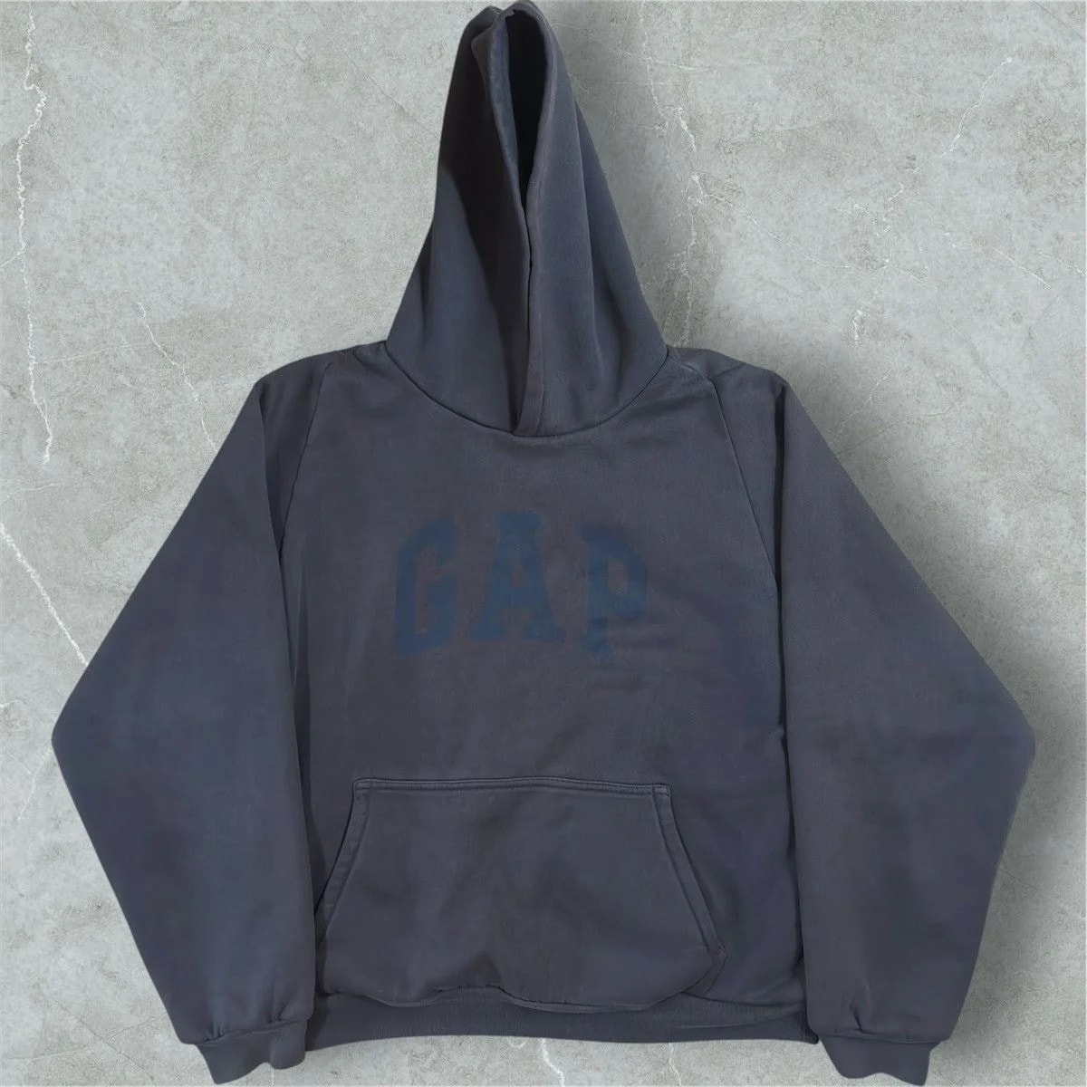 Yeezy Gap Balenciaga Shrunken Dove Hoodie — streetwear — resale