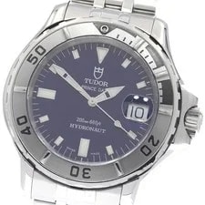 Tudor — Tudor Prince Date Hydro Note 89190P Blue Automatic SS Hydronote — Watch — resale