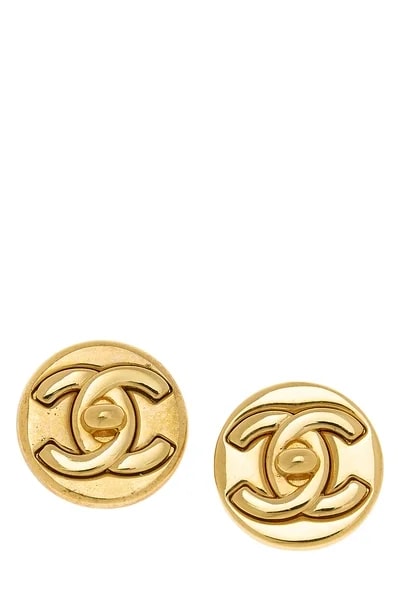 Chanel — 'CC' Turnlock Circle — Jewelry — resale