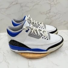 Air Jordan — Air Jordan 3 Retro Racer Basketball Shoes CT8532 145 — Sneaker — resale