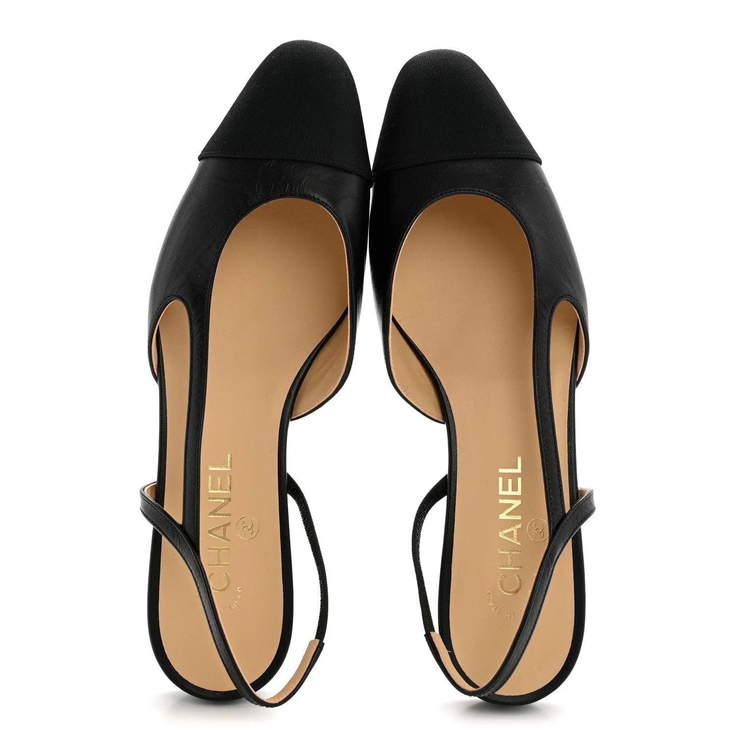 Grosgrain Cap Toe CC Slingback 40 2