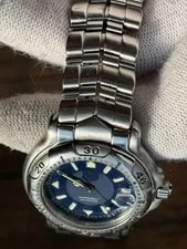Working Tag Heuer Wh1215-K1 Blue Belt Damage 4