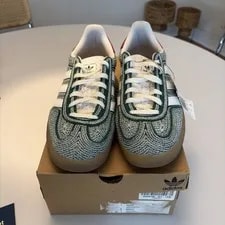 Size 8 - Sean Wotherspoon X Adidas Gazelle Indoor Hemp 4