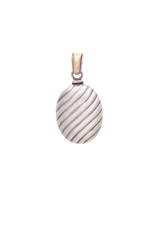 David Yurman — Sculpted Cable Locket — Jewelry — resale