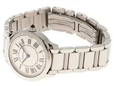 Cartier Ronde Must de WSRN0033 Stainless Steel 29mm Silver Dial Quartz #DW593 3