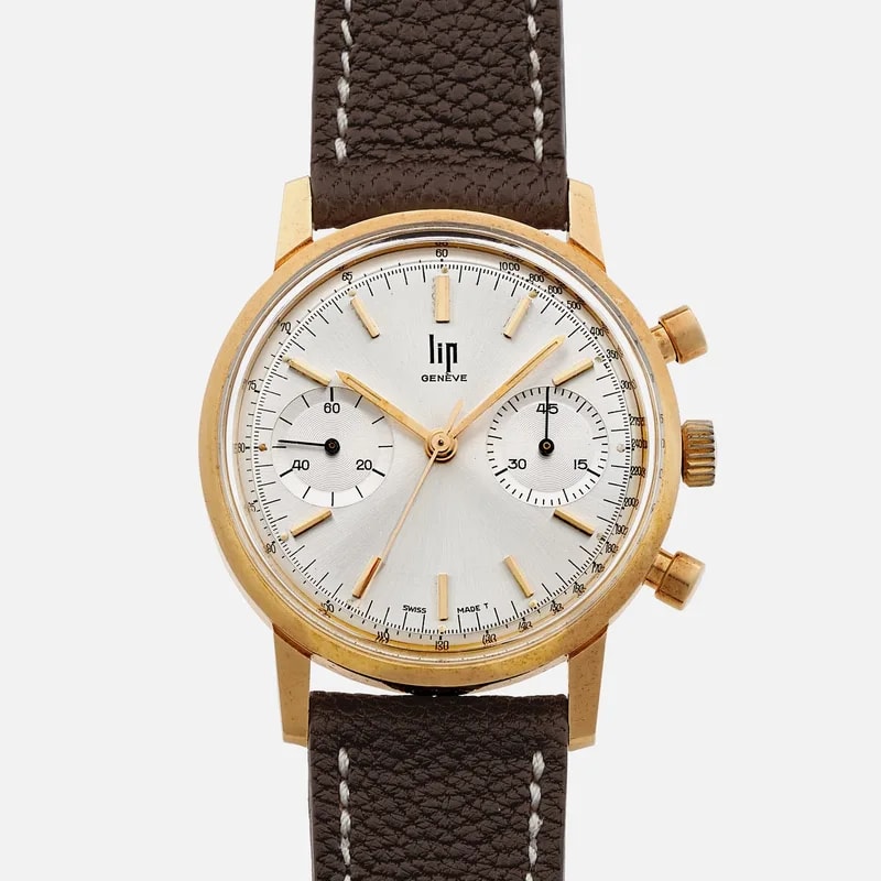 LIP — 1960s Lip Chronograph in 18k Yellow Gold — Watch — resale