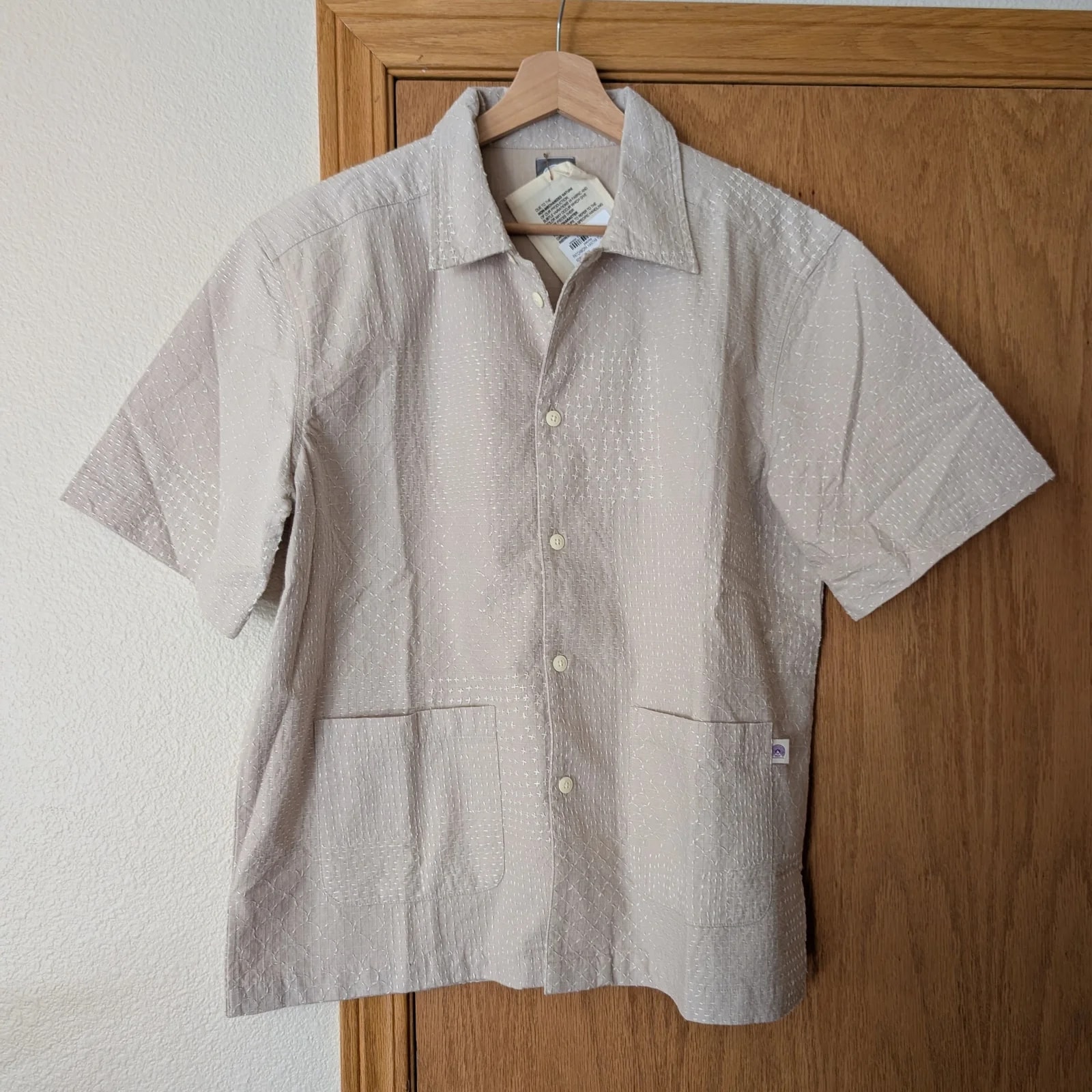 Patchwork Kantha Yousef Shirt — streetwear — resale
