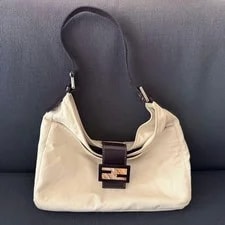 Fendi — Fendi Mamma Baguette Y2K (Woven Fabric) — Handbag — resale