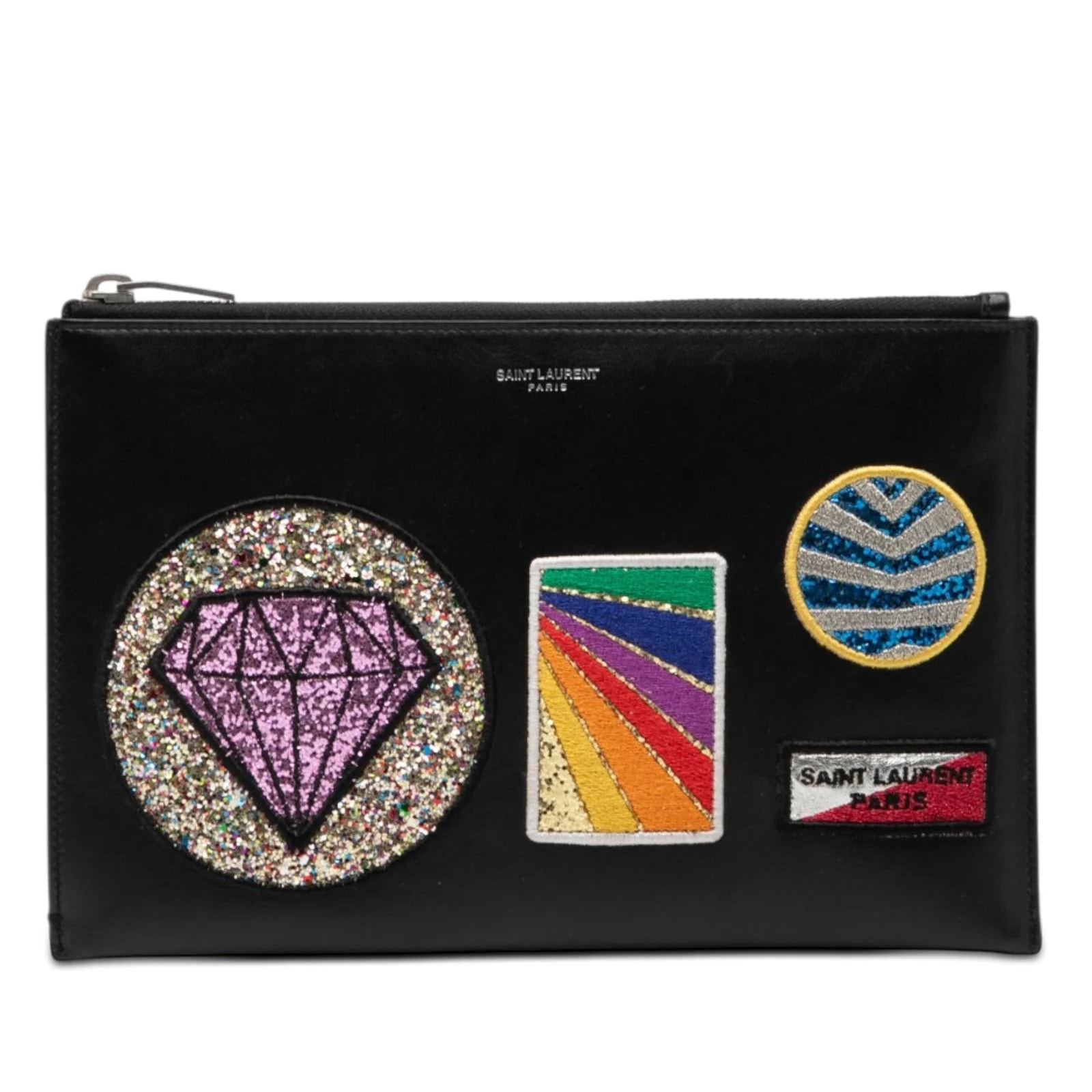 Saint Laurent — Patch Zip — Handbag — resale