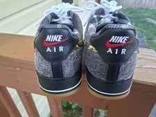 Nike AIR Force 1 07 LV8 Camo Shoes SZ 7Y DB1976-001 3