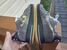Nike AIR Force 1 07 LV8 Camo Shoes SZ 7Y DB1976-001 4
