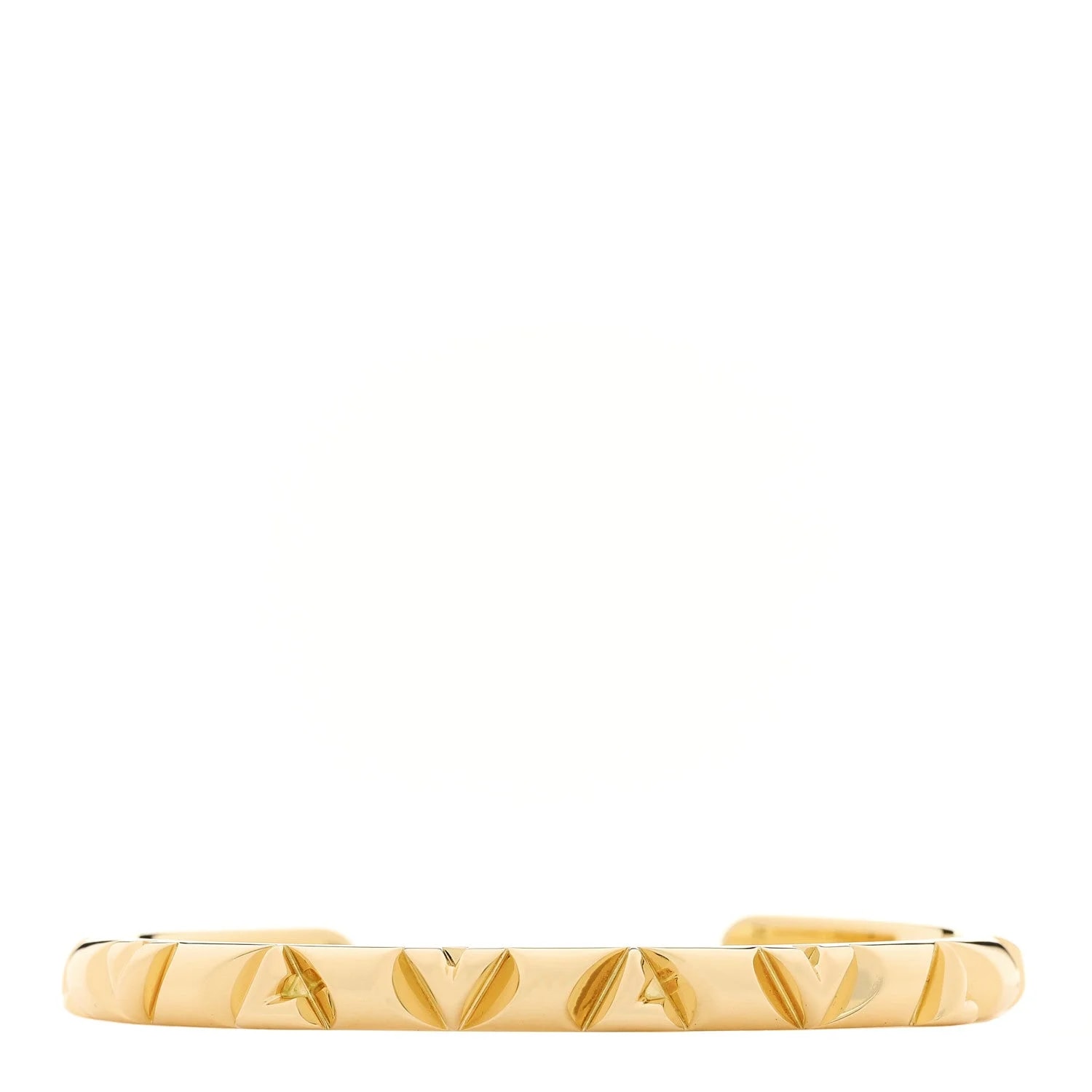 Louis Vuitton — 18K Yellow Gold Volt Cuff — Jewelry — resale