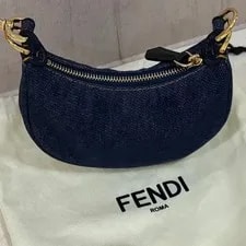Fendi Baguette Nano With Chain Detail 2