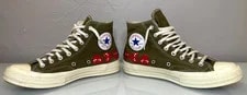 Comme des Garcons Play Converse Chuck 70 Size 8 High Top 4