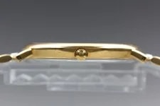 1980s Omega de Ville Cal.1430 Quartz Gold Dial Date 4