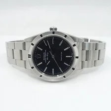 Rolex Air-King 14010M 34mm Stainless Steel Black #UW260 2