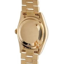 Rolex Day Date 8P Diamond 2P Baguette Diamond 18238A Black W Number Second H... 4