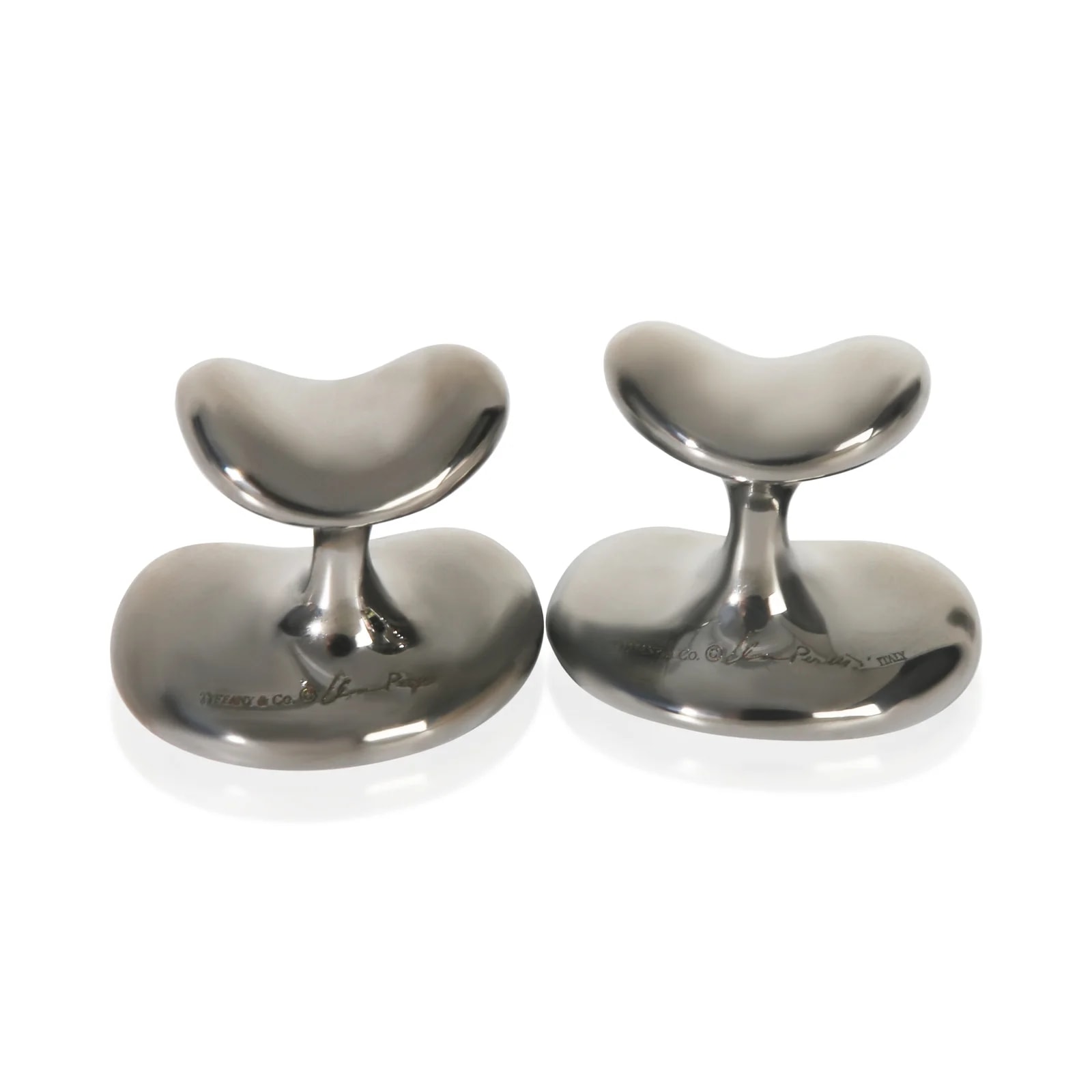Tiffany & Co. Paloma Picasso Bean Cufflinks 2