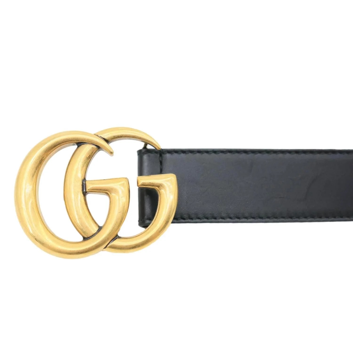 Gucci GG Buckle Marmont Belt Size 90.36 414516 4