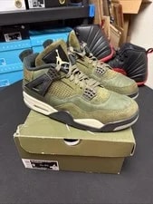 Air Jordan — Air Jordan 4 Retro SE Craft Shoes 9 Medium /Pale FB9927-200 — Sneaker — resale