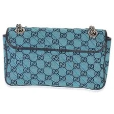 Gucci Matelasse Diagonal Small GG Marmont 4