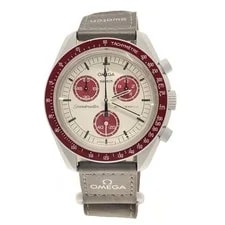Omega — OMEGA◆Quartz /analog/WHT/GRY — Watch — resale