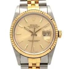 Rolex — Authentic [Unserviced - Value Price] Rolex Datejust 116234G-3 SSxWG Mechanic... — Watch — resale