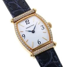 Audemars Piguet Carnegie Tonneau Ref.67003BA.ZZ.001CR.01 18KYG Quartz 1990s 3