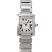 Cartier — Cartier Tank Francaise SM W51008Q3 Silver 730282 — Watch — resale