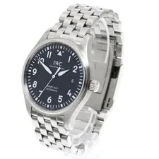 IWC Schaffhausen — IWC Schaffhausen Pilot Mark Xviii IW327015 40mm SS Black Dial #C300 — Watch — resale