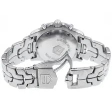 TAG Heuer Link CT2113 41mm SS Automatic Chronograph Date Silver Dial #C619 3