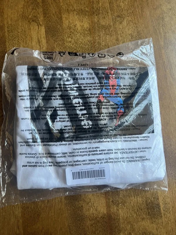 Supreme — Supreme Spider-Man Tee — streetwear — resale