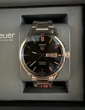 TAG Heuer Carrera Caliber 5 Day-Date Automatic WAR201C.BA0723 41mm Black 4