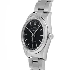 Rolex Air-King 14000M 34mm Stainless Steel / 54078 Black #WW3668 2
