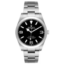 Rolex Explorer I 39 Steel Black Dial 214270 Card 2