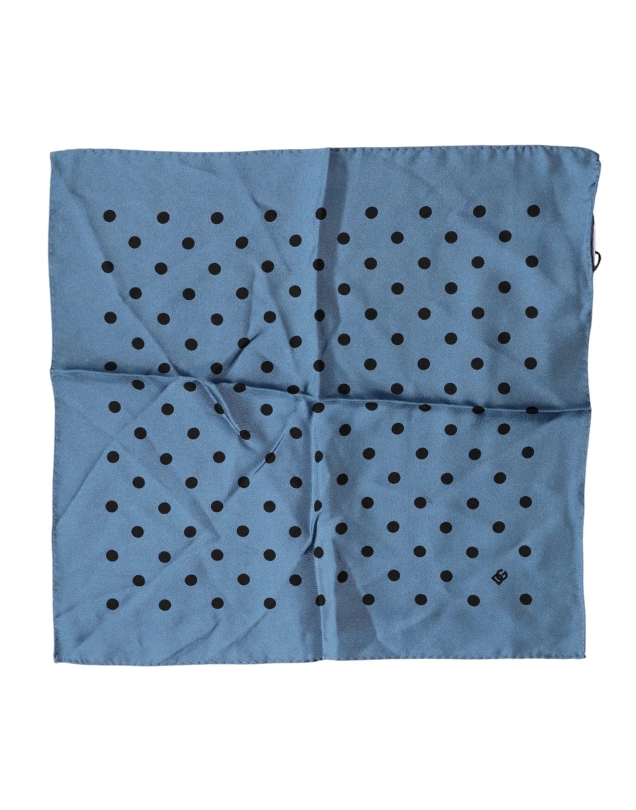 Dolce & Gabbana — Dolce & Gabbana Polka Dot Square Handkerchief Scarf — Accessory — resale