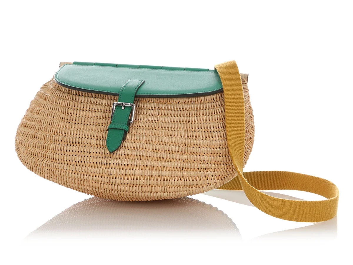 Hermès Vertigo and Osier Panier de Pêche 2