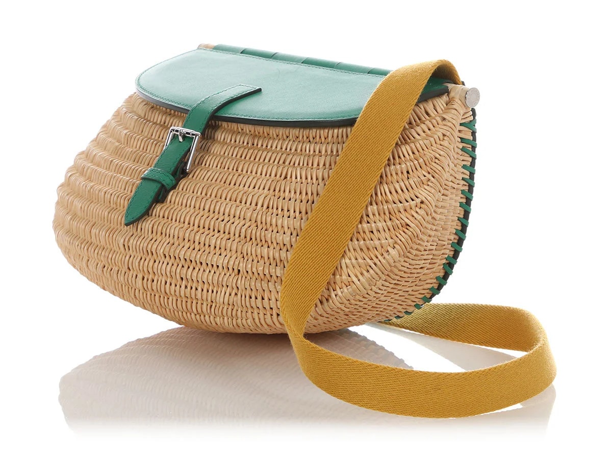 Hermès Vertigo and Osier Panier de Pêche 3