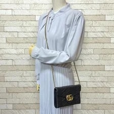 Gucci GG Marmont Chain Wallet 2