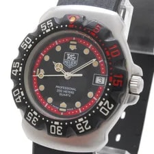 Tag Heuer — TAG Heuer Formula 1 WA1214 Diver 200m Black Dial 35mm Rubber Strap — Watch — resale