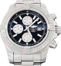 Breitling Super Avenger II A13371 Automatic Excellent A7380 3