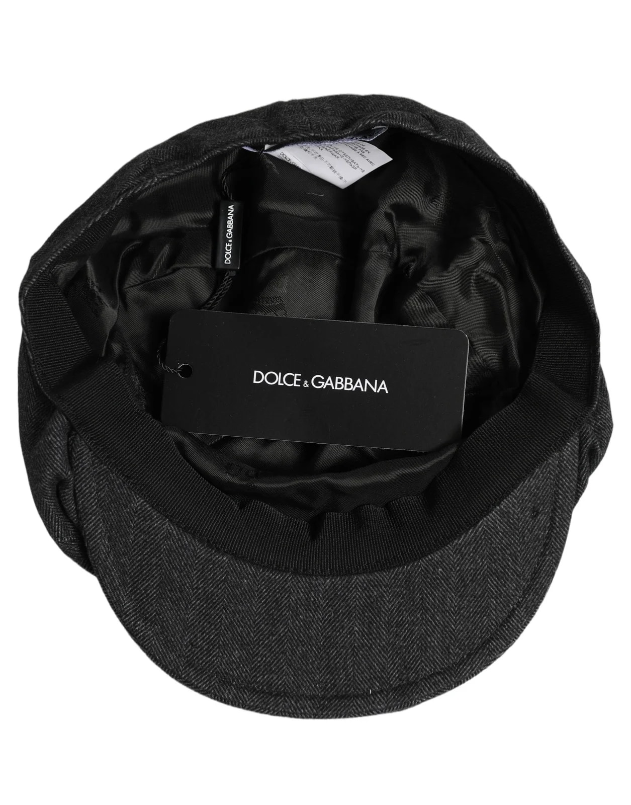 Dolce & Gabbana Cotton Flat Cloth Newsboy Cap Hat 3