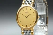 1991 Omega de Ville Cal.1378 Gold Dial 32mm 2