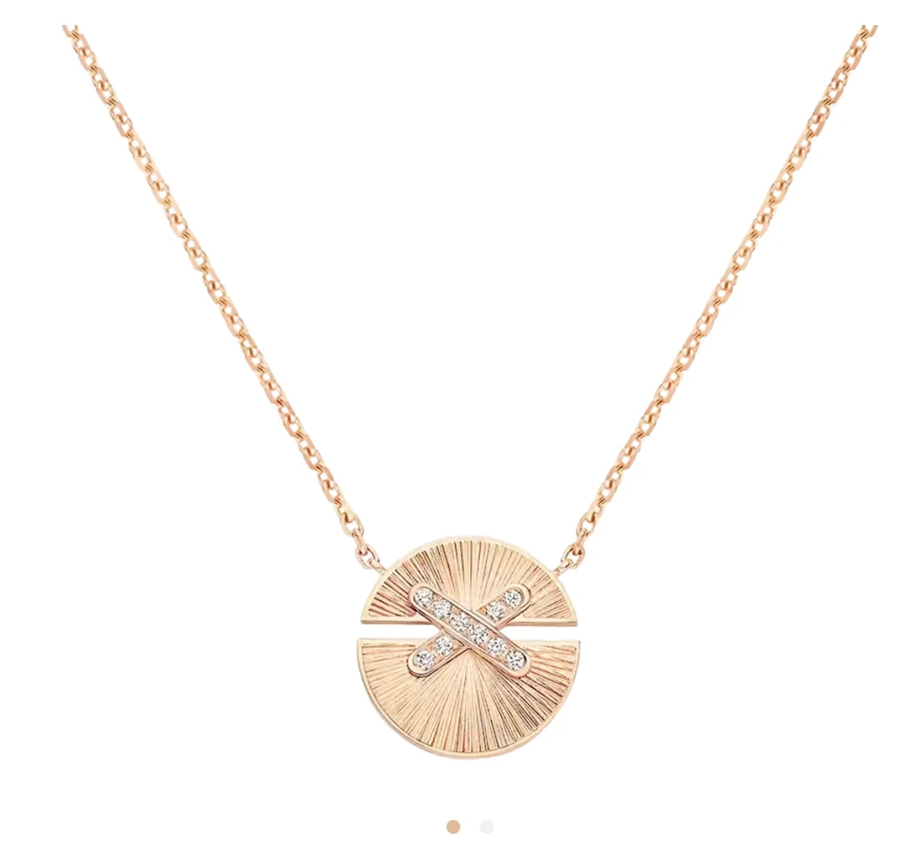 Chaumet — Rose Gold Jeux de Liens Harmony Small Model — Jewelry — resale