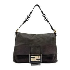 Fendi — Fendi Large Mamma Baguette Glitter — Handbag — resale
