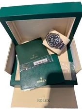 Rolex — Rolex Explorer Silver Oyster Bracelet 124270 With Silver Bezel — Watch — resale
