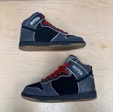 Nike SB Dunk High MF Doom 2007 Preowned Size 9 - 313171-004 2
