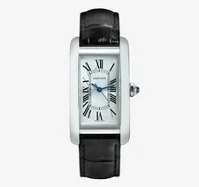 Cartier — Cartier American Tank Large Steel GLFRC2LA 157217323 — Watch — resale