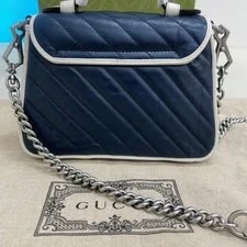 Gucci Marmont PM Chain Top Handle Crossbody Classic 2