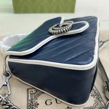 Gucci Marmont PM Chain Top Handle Crossbody Classic 3